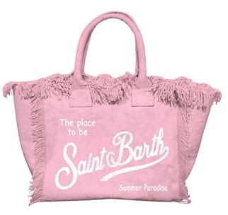Saint Barth Mc2 Donna Borsa A Mano VAMI001 Cotone Rosa Taglia Unica