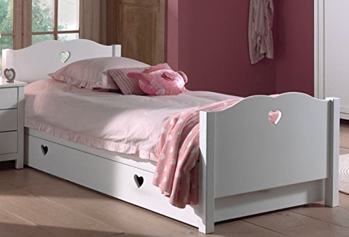 Vipack Kinderbett Amori Jugendbett Bett Jugendzimmer Weiß