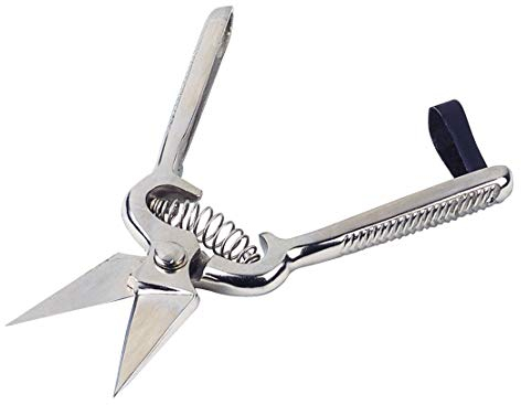 UKAL 106605 - Ovins - Soins du pied - Cisaille - Cisaille onglons mouton non crantée 6 cm