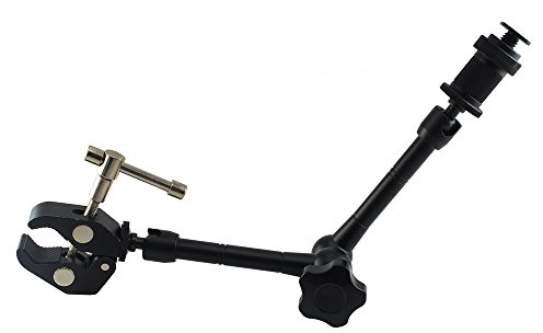 TONSHEN Einstellbar Magic Arm + Große Super Clamp 11 Zoll / 28 cm Crab Zangen Clip für DSLR Kamera Rig CD Artikulation Blitzgeräte LED Lichter LCD Bildschirm DV Montor und GoPro