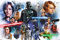 Nifty Star Wars Poster - Episode I - VI Charaktere - Krieg der Sterne (91,5 x 61 cm) + 1 Traumstrand Poster Insel Bora Bora zusätzlich
