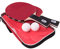 SIDCO Tischtennisschläger 2 Schläger mit 2 Bälle + Tasche Tischtennis Ping Pong Set