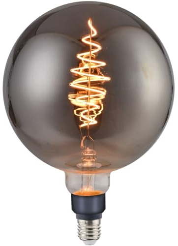 Nordlux Spirale Deko-Globus Smokey Finish 8,5 W E27