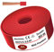 Cavo unipolare, H07 V-K, 2,5 mm², rosso, cavo singolo flessibile da 5 a 100 m (50 m)