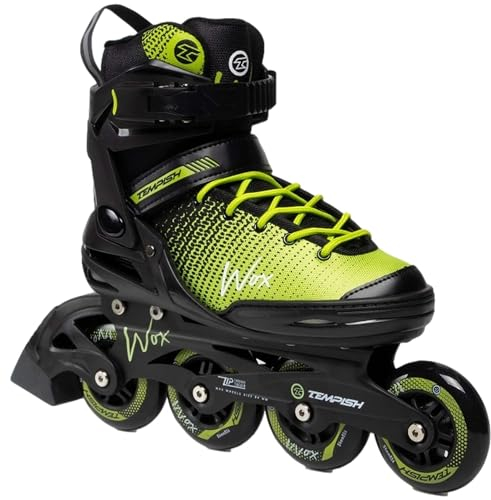 TEMPISH Herren Wox Inline-Skates, schwarz-grün, 43