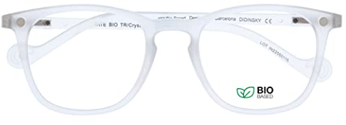 DIDINSKY Presbyopie Lesebrille oder Presbyopie Anti Blaulicht Anti Blaulicht für Männer und Frauen. Rubber Touch, flexible Bügel und entspiegelte Gläser. Smoke +1.0 - TATE BIO