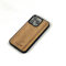 Lignum Technology.com Coque de protection en bois véritable pour iPhone 13 Pro de 6,1 | Compatible avec la recharge sans fil | Coque en bois durable de qualité pour Apple iPhone (iPhone 13 (noyer)