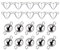 SURALIN 20 Stück Magnetverschlüsse für Ketten Silber Magnetverschluss Schmuck Schmuckverschluss für Halskette Armband Schmuckherstellung-Kreis und Herz