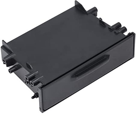 1DIN Autoradio Boîte De Rangement Multi Application ABS Noir Intérieur Organisateur Remplacement pour