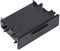 1DIN Autoradio Boîte De Rangement Multi Application ABS Noir Intérieur Organisateur Remplacement pour