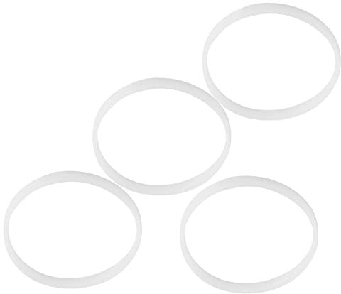 Silikondichtungen Ersatz 15×9×3 10 cm Weiße Gummidichtung Entsafter-Mixer-Ersatz