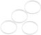 Silikondichtungen Ersatz 15×9×3 10 cm Weiße Gummidichtung Entsafter-Mixer-Ersatz