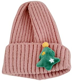 Kobilee Wichtelmütze Erwachsene Weihnachten Rentier Ugly Weihnachtsmann Mütze Weihnachtsmütze Unisex Plüsch Strick Christmas Decorations Nikolausmütze für Party Santa Weihnachtsmützen