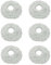 Chuancheng Lot de 6 serpillères lavables pour aspirateur pour Ecovacs Deebot X2 OMNI/T20 OMNI/T20e Omni/X1 Omni/X1 TURBO/X1e OMNI/T10 Turbo
