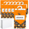 14pcs Wäscheduft Schrank, Duftsäckchen Kleiderschrank Dufterfrischer, Schrankduft Frische, Duftbeutel Kleiderschrank Duft Hanging Beutel, Schrankdeo Natürlichen Geruch Sachet, Duftsachet (14Orange)
