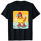 Lustiges Wintersport-Kostüm für Hühner- und Ski-Liebhaber T-Shirt