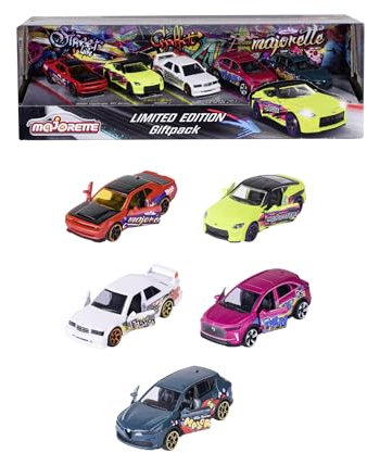 Majorette - Giftpack SL 11 5Pcs - Coffret de 5 véhciules Dont 2 exclusifs - Edition limitée Graffitis - 212054039