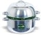 Export Store - Arrocera térmica de acero inoxidable con olla de 1 kg de acero inoxidable (plata), 1 kg