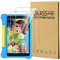 CONAPIKA 2 Pezzi Pellicola Protettiva per Yicty Kids Tablet YTYTK707 7 Pollici, Durezza 9H Anti-impronte Vetro Temperato Ultra Trasparente Senza Bolle Antigraffio Protezione Schermo Pellicola