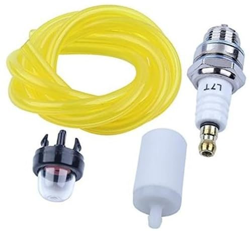 Pexorin Primerpumpe, Kraftstoffschlauch, Leitungsfilter, Zündkerzensatz, for Husqvarna, Craftsman, for McCulloch, Kettensäge, Freischneider, Trimmer, Strimmer, Gebläse Rasenmäher-Zündkerze