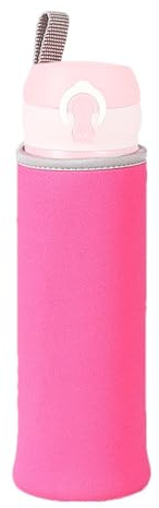 Generisch Flaschen Thermo-Hülle Taschen - Flaschen Schutzhülle | Wasserflasche Neopren Beutel | Flaschenhülse Neopren Beutel | Trinkflasche Thermohülle Für Outdoor Sportarten Camping Wandern Reisen