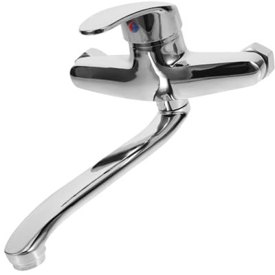 ARTIBETTER Rubinetto Muro Miscelatore Dual Spout Rame per Doccia e Lavabo Design Moderno Facile Installazione Resistente Alla Corrosione per Bagno