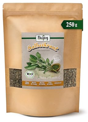 Biojoy Sauge BIO, séchée, coupée, infusion, 250 g | Infusion en vrac, Salvia officinalis L.