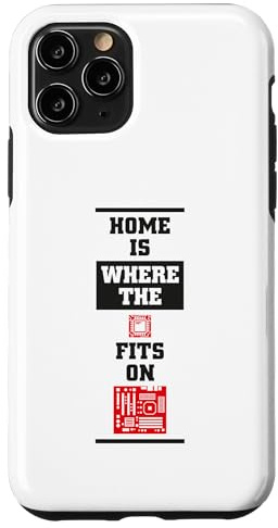Funny Home est l'endroit où Le processeur s'insère sur la Carte mère Coque pour iPhone 11 Pro
