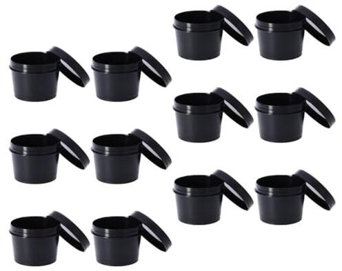 CHICAMPERA Contenants Alimentaires 100G Mini Pots à Glace Couvercles pour Yaourt, Sorbet, Pudding et Crèmes Desserts, Faciles à Transporter en Voyage