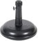 Gerimport Pie De Sombrilla Luka 16kg Negro