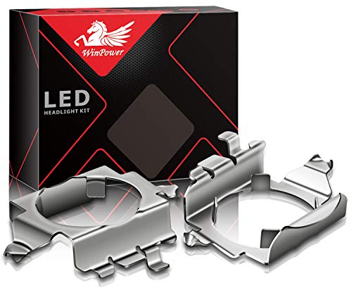 WinPower H7 LED Birne Base Clips Adapter Halter Haltefedern Unterstützung Umwandlung Zubehör, 2 Stücke