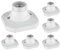 ledscom.de 6 Stück Deckenleuchte/Lampenfassung ELEKTRA, weiß, 1x E27 max. 60W