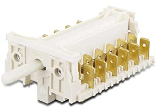 DL-pro Backofenschalter für Bosch Siemens 173809 00173809 Dreefs 11HE013 95x55x34mm Wahlschalter Herdschalter Schalter für Backofen Ofen Herd