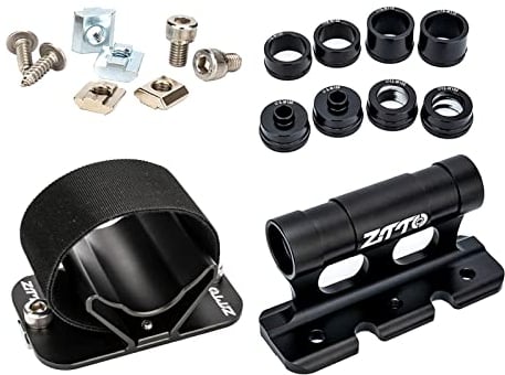 F Fityle Supporto di bloccaggio per forcella per bicicletta, supporto di parcheggio, asse plug-in, supporto per tetto auto, supporto ruota posteriore, forcella di installazione, forcella anteriore