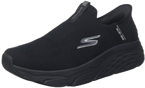 Skechers Mens Trainers Trainers, Black/White, 9 UK