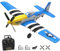 HTLNUZD Avion télécommandé 4CH P51, une clé voltige 761-5 à voler avec système de stabilisation Xpilot Wingspan Télécommande Warbird Avion radiocommandé (avec 2 piles)