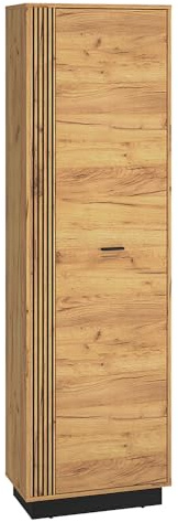 Lomadox Flur Garderobe Diele Schrank Flurschrank Garderobenschrank in Gold Craft Eiche