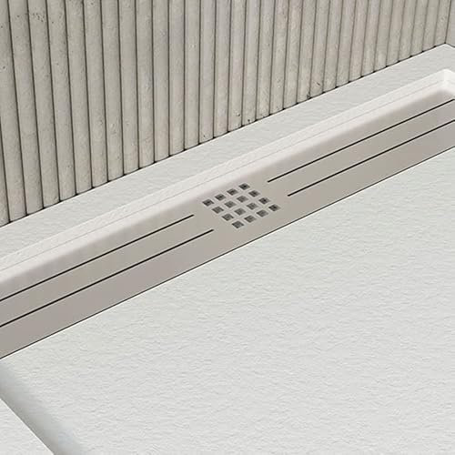 Grille de receveur de douche 70 cm pour receveur de douche Voiga largeur 80cm