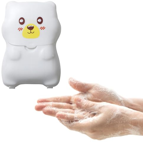 LQIOACU Papier Seife, Tragbare Seifenblätter Einweg Papier mit Kunststoffbox, Mini Reisen,100 Tabletten, kompakt und tragbar, ideal für Geschäftsreisen, Reisen