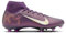NIKE Herren ZM Superfly 10 ACAD KM FG/MG Sneaker, Grand Purple/Pale Ivory, 42 EU