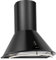 Klarstein Noir - Retro Dunstabzugshaube, Abzugshaube, Edelstahl, 60 cm, 430 m³/h Abluftleistung, drei Leistungsstufen, Abluftbetrieb, Umluftbetrieb möglich, mattschwarz