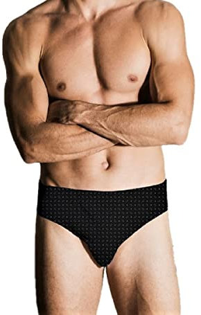 NOTTINGHAM 6 Slip Uomo in Filo di Scozia con Elastico Interno (Fondo Scuro, 7)