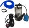 Happy Hot Tubs Submersible 400W Water Pump + 5 metres Rigid Hose Hot Tub Swimming Pool