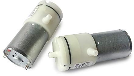 DC 12 Volt Motor Mini Vacuum Pump 370 Micro Air Pump Booster Pump Beauty Accessory Pump Negative Pressure Suction Pumping Booster With Inlet And Vent,2 PCS