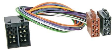 ACV Verlängerung - ISO Strom/Lautsprecher - Buchse auf Stecker - 40 cm