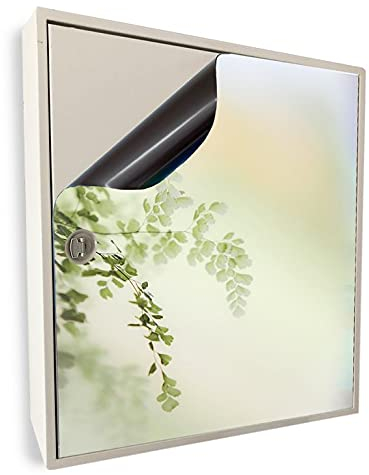 Stromkasten Magnet Bild Deko Stromverteiler Sicherungskasten Motiv Pastellgrün, Stromkasten Höhe:50 cm, Stromkasten Breite:30 cm