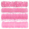 MWOOT 400 Stück Rosa Federn zum Basteln, 7-15CM Natur Bastelfedern Deko für Traumfänger Basteln, 4 Arten Federn für Hochzeit Halloween Masken Faschingskostüme Zubehör Basteln, DIY Crafts Feather