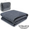 YRHome Vorzeltteppich Zeltteppich 3 x 4 m Zeltunterlage Outdoor Camping Vorzelt Campingteppich Campingmatte Vorzeltboden aus HDPE Zeltboden Soft für Zelt Wohnmobil mit Tragetasche,15 Heringe