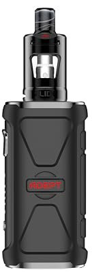 TVDC Adept Zlide Kit for Innokin Coils, E-cigarette Vape Starter Kit, Zenith Z-Coil, IP67 Waterproof, Dustproof and Shockproof, 2ml Cartridge, No Nicotine, (Black)
