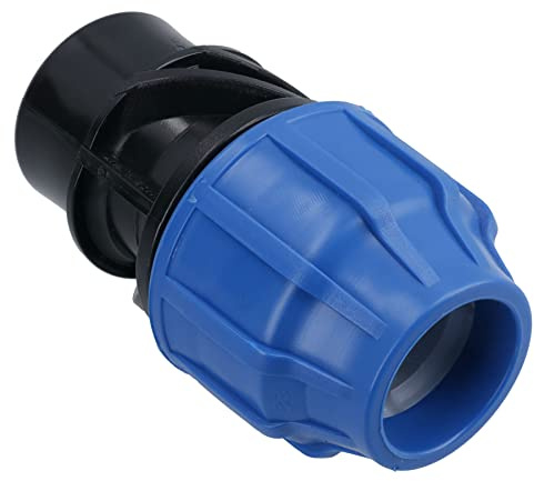 32mm x 1 MDPE Female Adapter Compression Coupling Fitting Water Pipe PN16